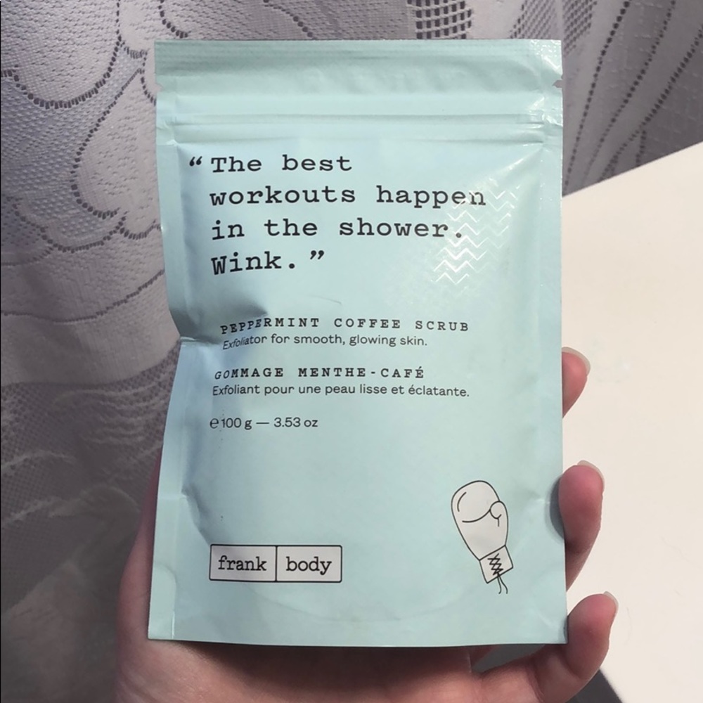 Urban Outfitters Peppermint Coffee Scrub